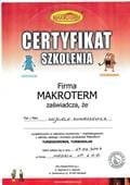 Certyfikat Makroterm